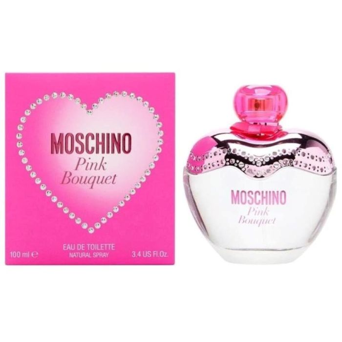 Moschino pink discount bouquet gift set