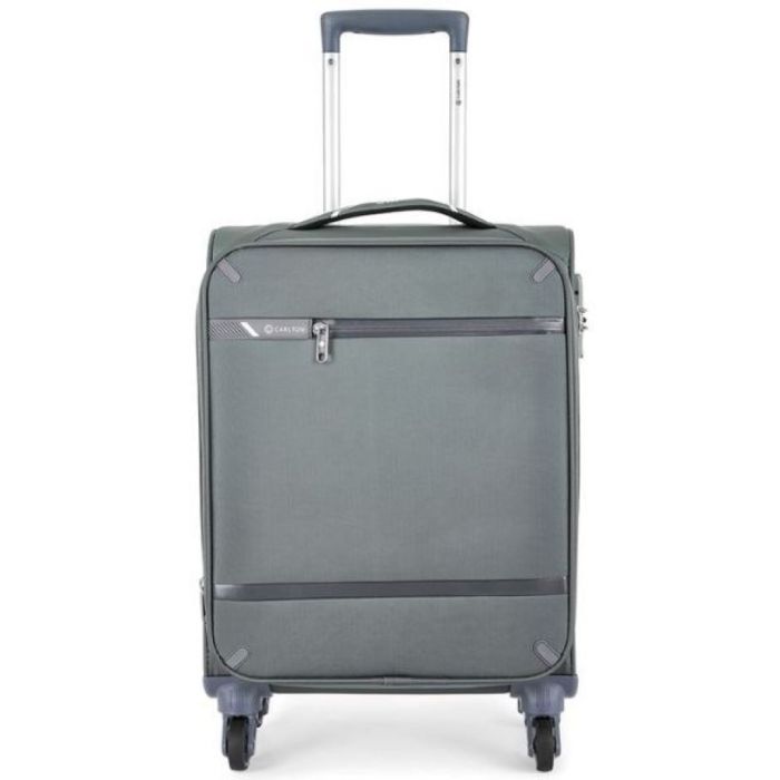 Carlton Amberlite Grey Softside Casing 78cm Large Check in