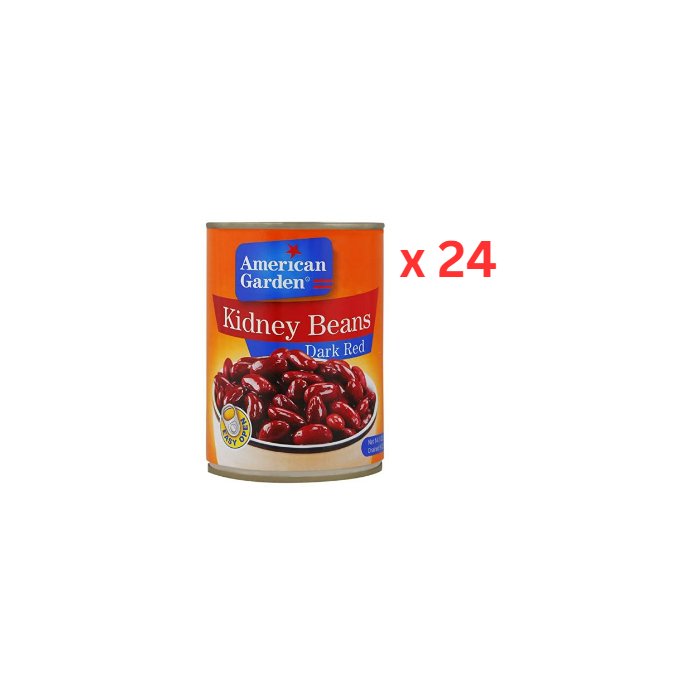 American Garden Red Kidney Beans EOE 400g Pack Of 24