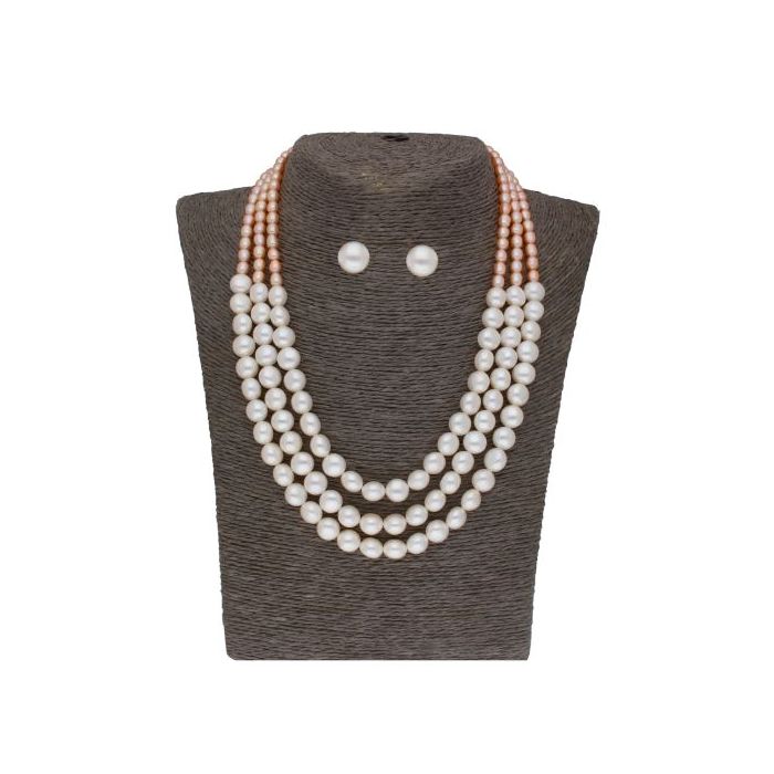 Jagdamba pearls deals necklace set