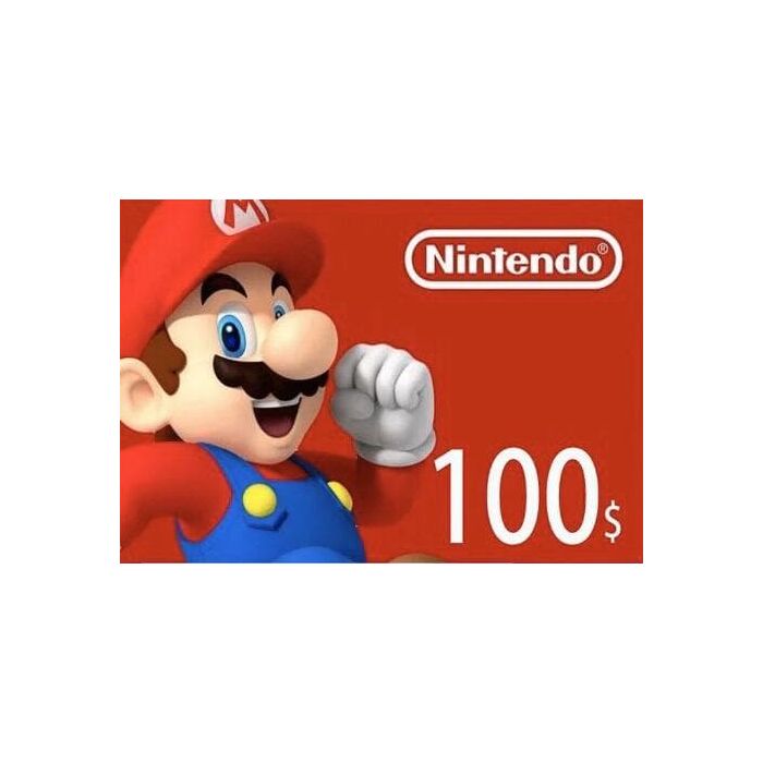 Buy $100 USA Nintendo eShop Gift Card (E-Mail Delivery)