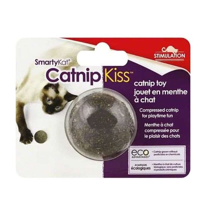 Smartykat Catnip Kiss Compressed Catnip Ball Cat Toy