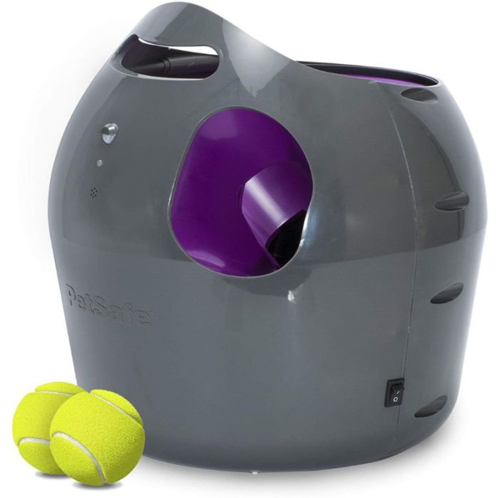 Automatic ball shooter for dogs discount