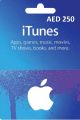 AED 250 Apple iTunes Card (Instant E-mail Delivery)