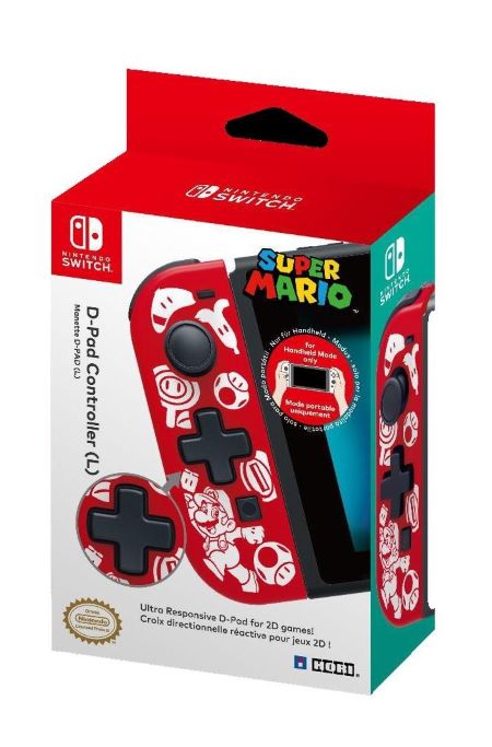 Hori D-Pad New Mario Edition Controller - L
