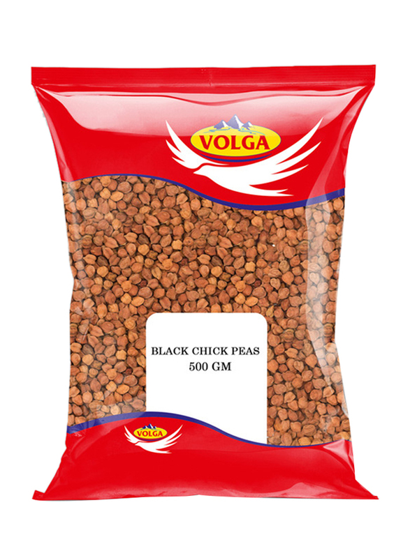 Volga Black Chick Peas 500 Gm (UAE Delivery Only)