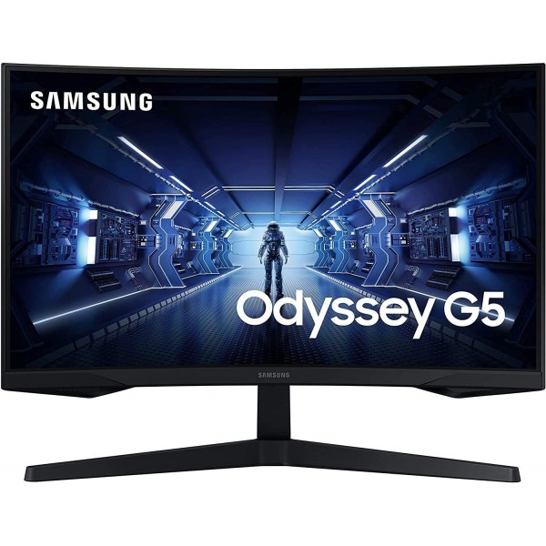 Samsung 27-Inch G5 Odyssey Gaming Monitor With 1000R Curved Screen (UAE Delivery Only)
