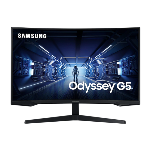 Samsung 32-Inch Odyssey G5 Gaming Monitor With 1000R Curved Screen (UAE Delivery Only)