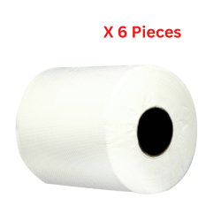 Hotpack Paper Maxi Roll Embossed Perforated 2 Ply - 6 Pieces - MR2